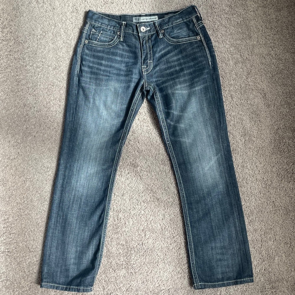 Men’s BKE Denim Straight Jeans 32S